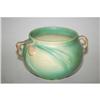 Image 2 : 3" PINE CONE ROSEVILLE POTTERY BOWL - GREEN R