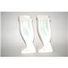 Image 2 : PR. SILHOUETTE ROSEVILLE POTTERY VASES - PR.