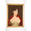 Image 1 : OIL PAINTING PORTRAIT ON WOODEN BOARD - 20TH