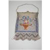 Image 1 : FANCY VICTORIAN BEADED PURSE - 13" SILVERPLAT