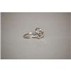Image 2 : LADIES PLATIUM MOUNTED DIAMOND & BLUE SAPPHIR