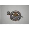 Image 1 : SILVER SHILLELAGH PIN - PIN W/ ROUND SILVER S