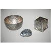 Image 1 : LOT (3) SILVER MINIATURES - (1) 2 1/4" SILVER