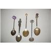 Image 1 : LOT (5) SILVER SOUVENIR SPOONS - S/S DEMI SPO