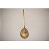 Image 1 : 6 1/4" RUSSIAN GILT SILVER SPOON - ROPE TWIST
