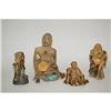 Image 1 : (4) SIAMESE MUDMEN FIGURINES - 4 DIFFERENT 20