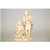 Image 1 : 19TH CENT. JAPANESE IVORY CARVING - FIGURE GR
