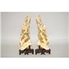 Image 2 : PR. CHINESE IVORY CARVINGS - (2) EARLY 20TH C