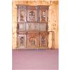 VICTORIAN BREAKFRONT CUPBOARD CABINET - WALNU