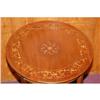 Image 2 : ROUND EDWARDIAN INLAID LAMP TABLE - 20TH CENT