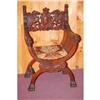Image 1 : EDWARDIAN ANTIQUE REVIVAL ARM CHAIR - LATE 19