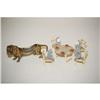 Image 1 : LOT METAL ANIMAL MOTIF MINIATURES - 5 PC. COL