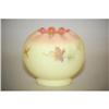 Image 1 : DECORATED FENTON BURMESE ART GLASS ROSE BOWL