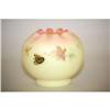 Image 2 : DECORATED FENTON BURMESE ART GLASS ROSE BOWL