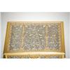 Image 2 : ORNATE BRASS & SILVERPLATE JEWELRY BOX - EARL