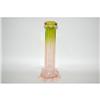 Image 2 : 11" VICTORIAN ART GLASS VASE - BLOWN GLASS PI
