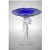 Image 2 : CAMBRIDGE GLASS NUDE COMPOTE - 8" CAMBRIDGE G