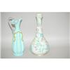 Image 1 : (2) VICTORIAN ART GLASS ITEMS - (1) 10" MINT