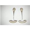 Image 1 : PR. VICTORIAN STERLING SAUCE LADLES - (2) 6 3