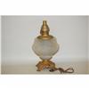 Image 2 : ALADDIN FROSTED GLASS TABLE LAMP