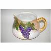 Image 2 : 6 1/2" LIMOGES HAND PAINTED CIDER PITCHER