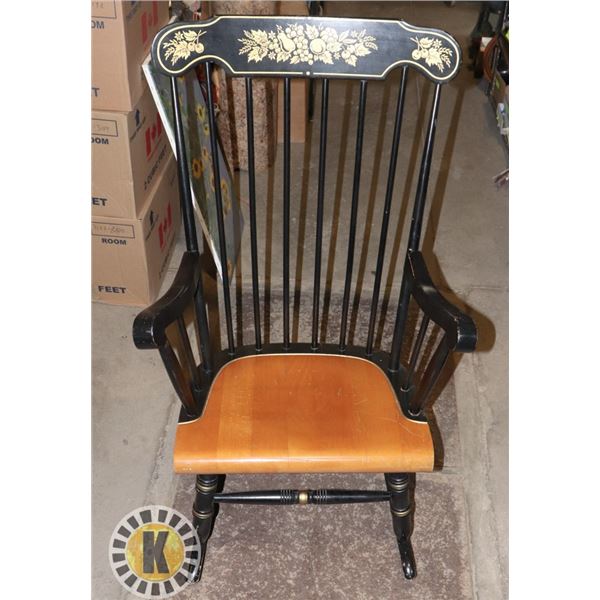 VINTAGE TWO TONE ROCKING CHAIR