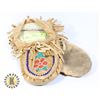 Image 1 : WOODLAND CREE BEADED VINTAGE MOCCASINS