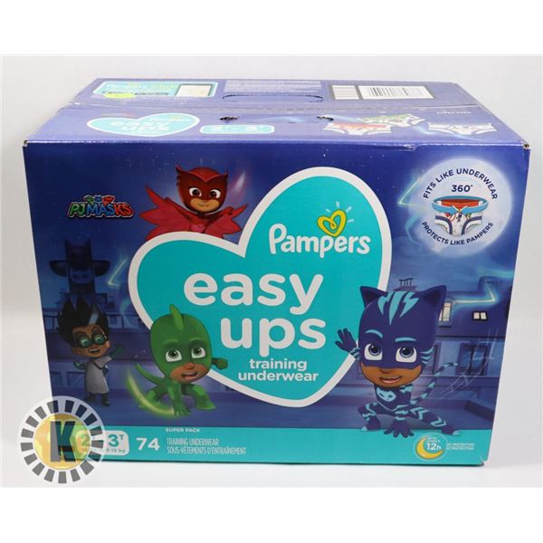 CASE OF PAMPERS EASY UPS SIZE 2T-3T