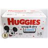 Image 1 : CASE OF HUGGIES SNUG AND DRY SIZE 5