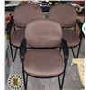 Image 1 : LOT OF THREE MATCHING OFFICE CHAIRS