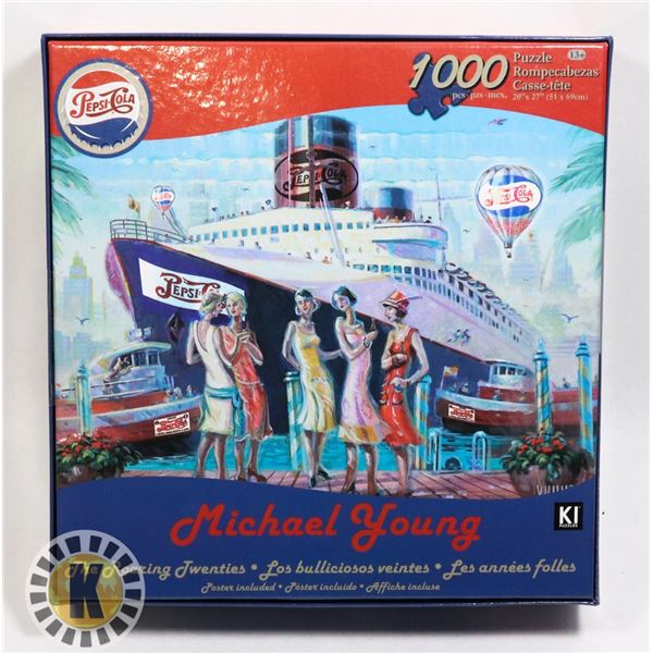 NEW 1000PC PEPSI COLA PUZZLE (SHIP)