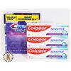 Image 1 : BAG OF CREST 3D WHITE AND COLGATE TOOTHPASTE