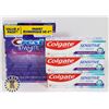 Image 1 : BAG OF CREST 3D WHITE AND COLGATE TOOTHPASTE