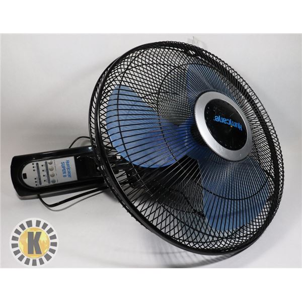 HURRICANE SUPER 8 WALL MOUNTED DIGITAL FAN