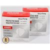 Image 1 : TWO BOXES OF KN95 MASKS (10 PER CASE)
