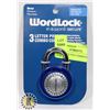 Image 1 : NEW WORDLOCK COMBINATION LOCK