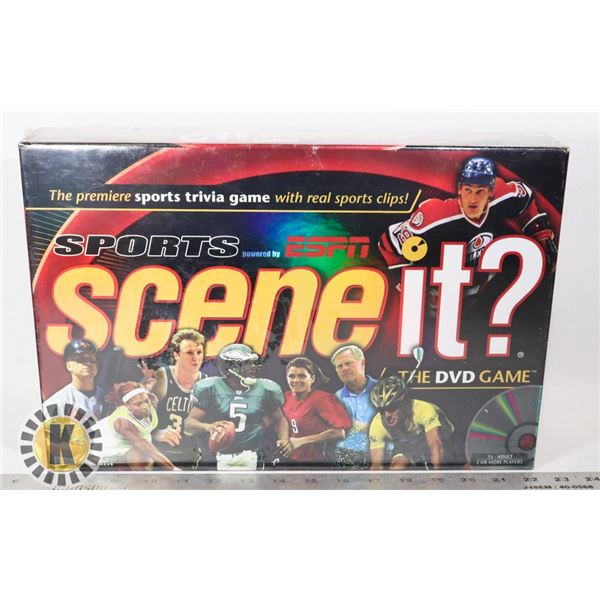 SPORTS SCENE  IT? DVD GAME