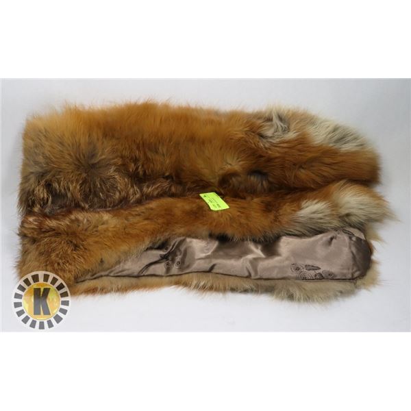 VINTAGE RED FOX STOLE