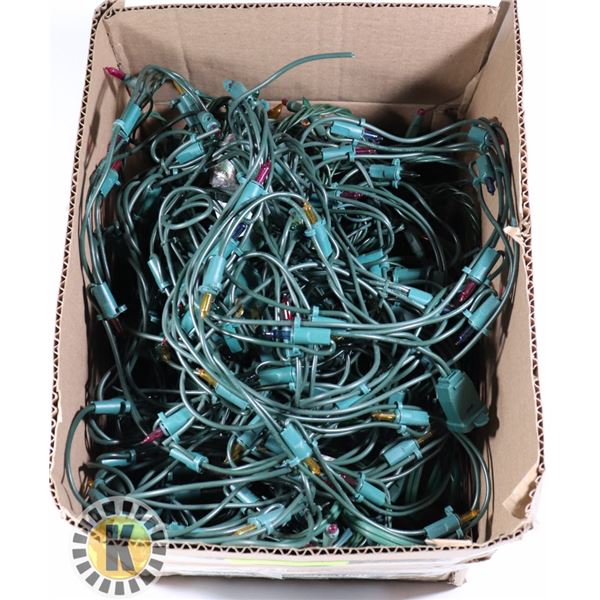 BOX OF XMAS LIGHTS