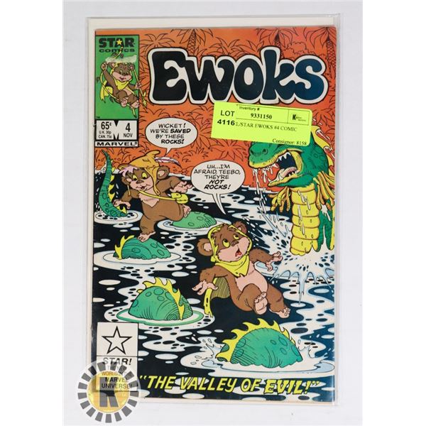 MARVEL/STAR EWOKS #4 COMIC