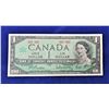 Image 1 : 1)  CANADIAN CENTENNIAL $1.00 BANKNOTE