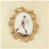 Image 1 : 1915 PM1 Ornate Frame Pins Ty Cobb. The greates