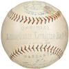 Image 2 : Mid-1920's Sam Rice Signed Baseball. The Ban Jo