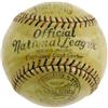 Image 4 : 1927 Babe Ruth & Lou Gehrig Signed Baseball