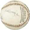 Image 3 : Circa 1928 Babe Ruth & Lou Gehrig Signed Basebal