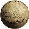 Image 1 : Circa 1930 Goose Goslin Signed Baseball