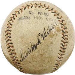 Circa 1930 "Hack" Wilson Single Signed Baseball