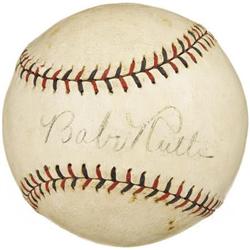1932 Babe Ruth & Lou Gehrig Signed Baseball. No