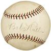 1932 Babe Ruth & Lou Gehrig Signed Baseball. No