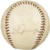 Image 2 : 1932 Babe Ruth & Lou Gehrig Signed Baseball. No